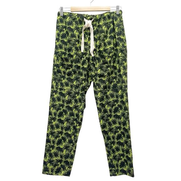 NWT Sandrine Rose x Free People The Havana Bush Pant Green & Black Size Small - Picture 2 of 13